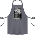 With Great Beard Comes Great Responsibility Cotton Apron 100% Organic Steel