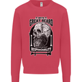 With Great Beard Comes Great Responsibility Kids Sweatshirt Jumper Heliconia