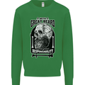 With Great Beard Comes Great Responsibility Kids Sweatshirt Jumper Irish Green