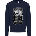 With Great Beard Comes Great Responsibility Kids Sweatshirt Jumper Navy Blue