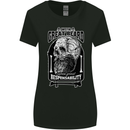 With Great Beard Comes Great Responsibility Womens Wider Cut T-Shirt Black