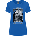 With Great Beard Comes Great Responsibility Womens Wider Cut T-Shirt Royal Blue