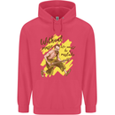 Without Music Life Would Be a Mistake Guitar Childrens Kids Hoodie Heliconia