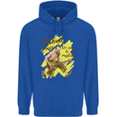 Without Music Life Would Be a Mistake Guitar Childrens Kids Hoodie Royal Blue