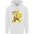 Without Music Life Would Be a Mistake Guitar Mens 80% Cotton Hoodie White