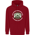 Without Video Games Funny Gaming Gamer Mens 80% Cotton Hoodie Red