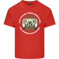 Without Video Games Funny Gaming Gamer Mens Cotton T-Shirt Tee Top Red