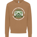 Without Video Games Funny Gaming Gamer Mens Sweatshirt Jumper Caramel Latte