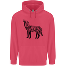 Wolf Tree Animal Ecology Childrens Kids Hoodie Heliconia