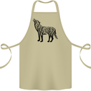 Wolf Tree Animal Ecology Cotton Apron 100% Organic Khaki