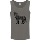 Wolf Tree Animal Ecology Mens Vest Tank Top Charcoal
