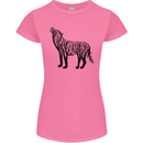 Wolf Tree Animal Ecology Womens Petite Cut T-Shirt Azalea