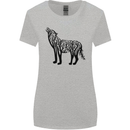 Wolf Tree Animal Ecology Womens Wider Cut T-Shirt Sports Grey