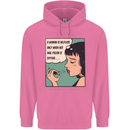 Woman Is Only Helpless Female Empowerment Mens 80% Cotton Hoodie Azelea