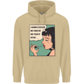 Woman Is Only Helpless Female Empowerment Mens 80% Cotton Hoodie Sand