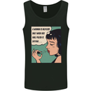 Woman Is Only Helpless Female Empowerment Mens Vest Tank Top Black