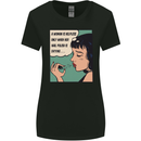 Woman Is Only Helpless Female Empowerment Womens Wider Cut T-Shirt Black