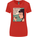 Woman Is Only Helpless Female Empowerment Womens Wider Cut T-Shirt Red