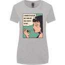 Woman Is Only Helpless Female Empowerment Womens Wider Cut T-Shirt Sports Grey