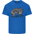 Wombutt Funny Wombat Mens Cotton T-Shirt Tee Top Royal Blue