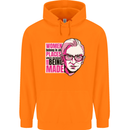 Women Empowerment Feminism Feminist Childrens Kids Hoodie Orange