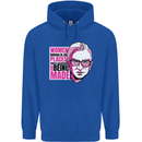Women Empowerment Feminism Feminist Childrens Kids Hoodie Royal Blue