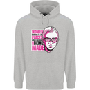 Women Empowerment Feminism Feminist Childrens Kids Hoodie Sports Grey