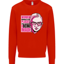 Women Empowerment Feminism Feminist Mens Sweatshirt Jumper Bright Red