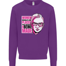 Women Empowerment Feminism Feminist Mens Sweatshirt Jumper Purple