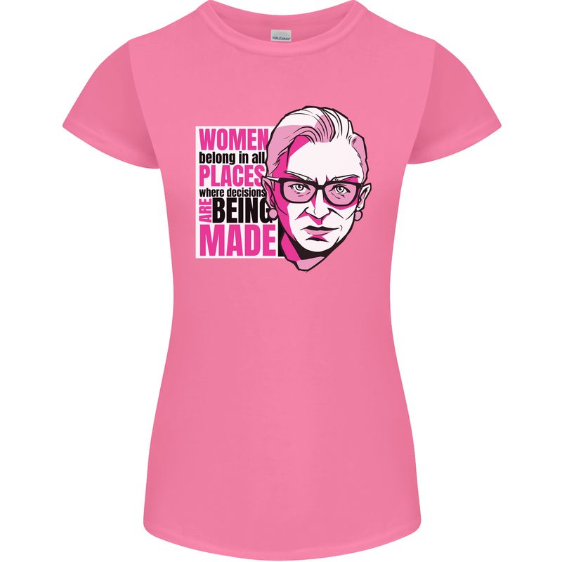 Women Empowerment Feminism Feminist Womens Petite Cut T-Shirt Azalea