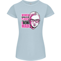 Women Empowerment Feminism Feminist Womens Petite Cut T-Shirt Light Blue