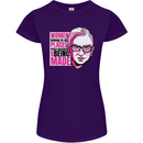 Women Empowerment Feminism Feminist Womens Petite Cut T-Shirt Purple