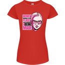 Women Empowerment Feminism Feminist Womens Petite Cut T-Shirt Red