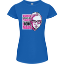 Women Empowerment Feminism Feminist Womens Petite Cut T-Shirt Royal Blue