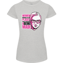 Women Empowerment Feminism Feminist Womens Petite Cut T-Shirt Sports Grey