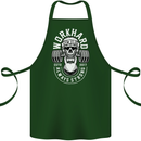 Work Hard Gym Training Top Workout Weights Cotton Apron 100% Organic Forest Green