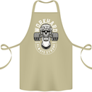 Work Hard Gym Training Top Workout Weights Cotton Apron 100% Organic Khaki