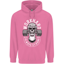 Work Hard Gym Training Top Workout Weights Mens 80% Cotton Hoodie Azelea
