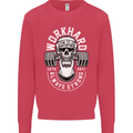 Work Hard Gym Training Top Workout Weights Mens Sweatshirt Jumper Heliconia
