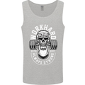 Work Hard Gym Training Top Workout Weights Mens Vest Tank Top Sports Grey