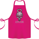 Work Hard Train Harder Training Top Workout Cotton Apron 100% Organic Pink