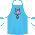 Work Hard Train Harder Training Top Workout Cotton Apron 100% Organic Turquoise