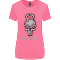 Work Hard Train Harder Training Top Workout Womens Wider Cut T-Shirt Azalea