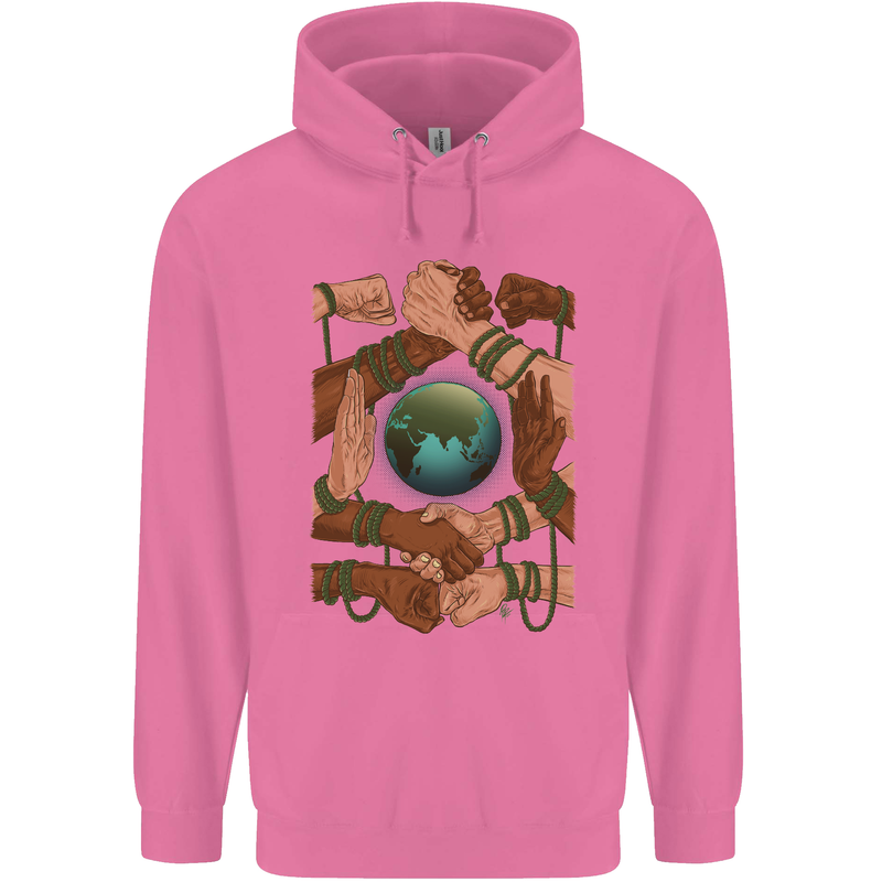 World of Peace Black Lives Matter LGBT Childrens Kids Hoodie Azalea