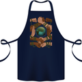 World of Peace Black Lives Matter LGBT Cotton Apron 100% Organic Navy Blue
