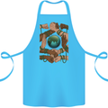 World of Peace Black Lives Matter LGBT Cotton Apron 100% Organic Turquoise