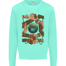 World of Peace Black Lives Matter LGBT Kids Sweatshirt Jumper Peppermint