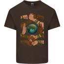 World of Peace Black Lives Matter LGBT Kids T-Shirt Childrens Chocolate