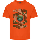 World of Peace Black Lives Matter LGBT Kids T-Shirt Childrens Orange