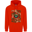 World of Peace Black Lives Matter LGBT Mens 80% Cotton Hoodie Bright Red